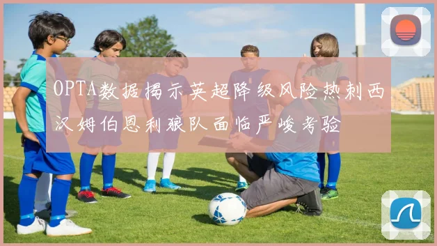 OPTA数据揭示英超降级风险热刺西汉姆伯恩利狼队面临严峻考验